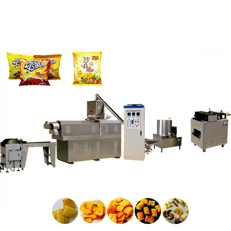 Otomatik Espiral Shell frying manje fe machin